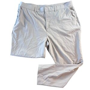 Fabletics‎ Mens Only-Way Pant Light Gray Performance Stretch Golf Trousers XL